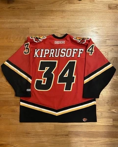 Vintage Calgary Flames Miikka Kiprussoff Jersey - Picture 1 of 9