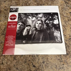 Smashing Pumpkins Greatest Hits Target Exclusive Black Splatter 2LP Vinyl SEALED - Picture 1 of 10