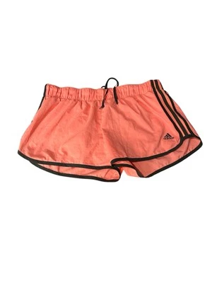 Pantalones cortos deportivos Adidas para mujer rosa talla grande Foto 1 de 4