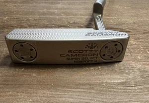 NEW SCOTTY CAMERON NEWPORT 2 SUPER SELECT 35” PUTTER + COVER - Picture 1 of 8