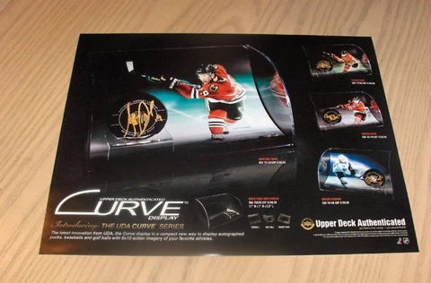 NEW UPPER DECK HOCKEY MINI POSTER JONATHAN TOEWS Cover