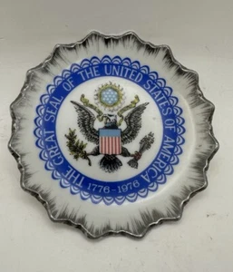 Vintage “Great Seal of the United States” Bicentennial Trinket Dish~Japan - Picture 1 of 5