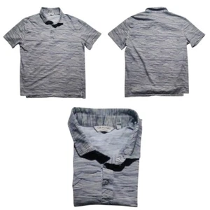 Tori Richard Poloshirt Herren L dunkelblau weiß Kurzarm Performance gebraucht, in einwandfreiem Zustand - Bild 1 von 4