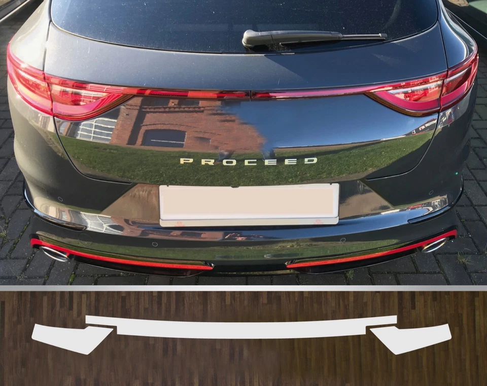 Film Protecteur Transparent pour Peinture et Seuil de Chargement Précisément Kia - Photo 1/1