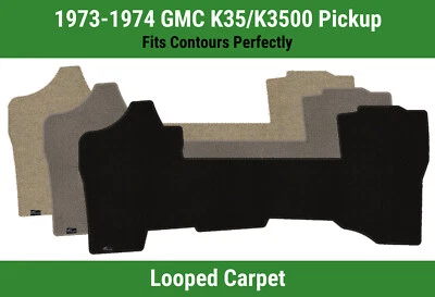 Коврик для переднего ряда Lloyd Classic Loop для пикапа GMC K35/K3500 1973-1974 годов выпуска  - Изображение 1 из 4