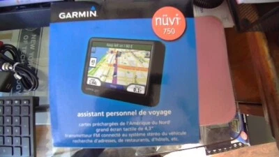 GARMAN NUVI 750 Portable GPS Navigator 4.3" Personal Travel Assistant - Image 1 of 4