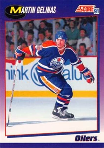 1991-92 Score American #159 Martin Gelinas - Picture 1 of 2