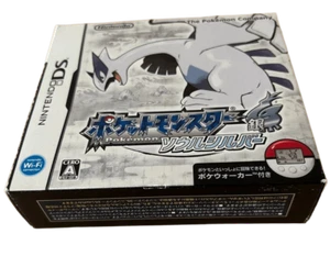 Nintendo DS Pokemon Soul Silver w/ Box Pokewalker Japan Game software Good - Picture 1 of 7