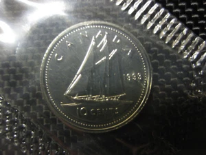1993 Canadian Prooflike Dime ($0.10) - Picture 1 of 2