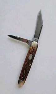 Remington 2 Blade Pocket Knife UMC Made In USA R1853 - Rare Vintage - Picture 1 of 22