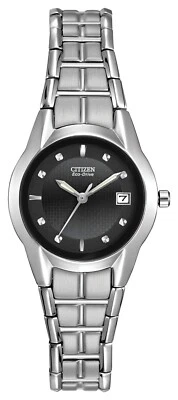 NUEVO Reloj Citizen Paradigm EW1410-50E 25 mm esfera negra precio de venta sugerido por el fabricante $275 Foto 1 de 4