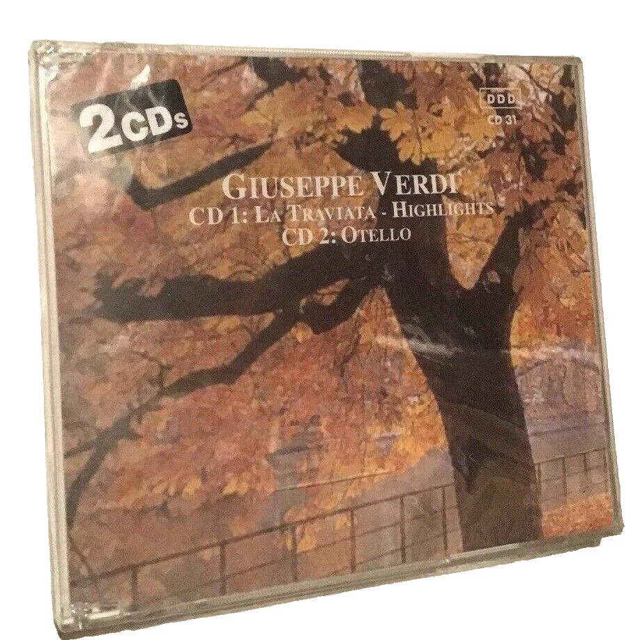 Giuseppe Verdi Highlights Cd1 La Traviata Cd2 Otello 2 CDs 1990 Pilz
