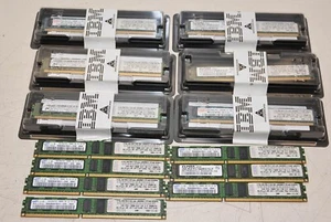 (13) IBM Samsung FRU: 44T1496 2GB Low Profile Server DIMM Memory Module - Picture 1 of 1