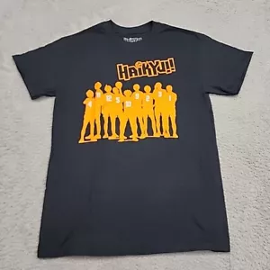 Haikyu!! Shirt Adult Size Medium Black Team Silhouette Officially Licensed Anime - Picture 1 of 10