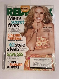 2008 July, REDBOOK Magazine, Mens’ Secret Fears HEIDI KLUM (MH234) - Picture 1 of 3