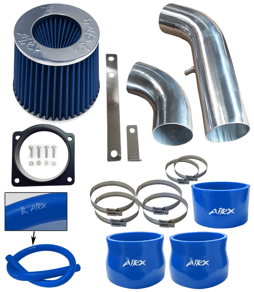 Kit de admisión de aire AZUL AirX Racing 2 piezas para Ford Ranger SOHC 2001-2003 4,0 L V6 Foto 1 de 2