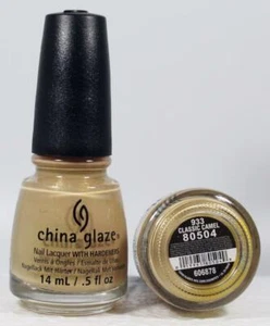 China Glaze Nail Lacquer #933/80504 Classic Camel (Tan Shimmer) FSB Free S&H - Picture 1 of 1