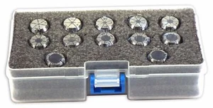 Ultra Precision 12 Piece ER16 Spring Collet Set, 1/16"-13/32" Range(0.0001 TIR) - Picture 1 of 10
