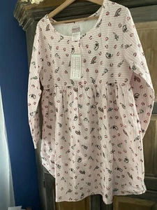 Acogedor Cálido Vestido de Noche para Franela Femenino Talla Mediana - Nuevo con Etiquetas - Imagen 1 de 4