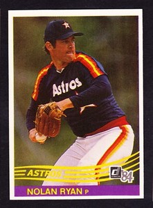 1984 DONRUSS #60 NOLAN RYAN ASTROS