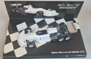Minichamps 1/43 MARCH FORD 2-4-0 SIX-WHEELER 1976 edizione limitata 5000 pz - Foto 1 di 7