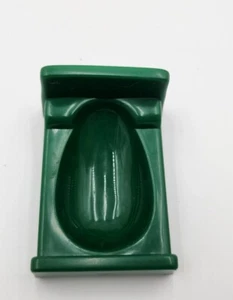 Vintage 1973 Hasbro Weebles Haunted House Furniture Green Bed - Picture 1 of 3