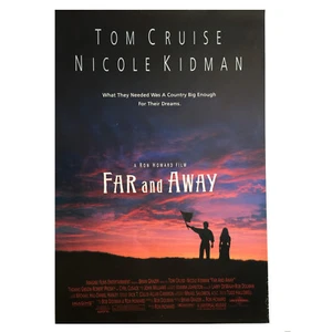  FAR & AWAY (1992) RARE 27"X41" US TEASER ONE SHEET POSTER TOM CRUISE - Picture 1 of 7