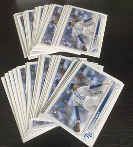 40x 2022 Topps Factory Complete Sets SHANE BAZ Rookie Image Variation #421 Lot - Picture 1 of 4
