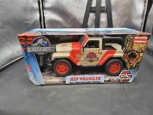Jada Toys Radio Control Jurassic Park Jeep Wrangler