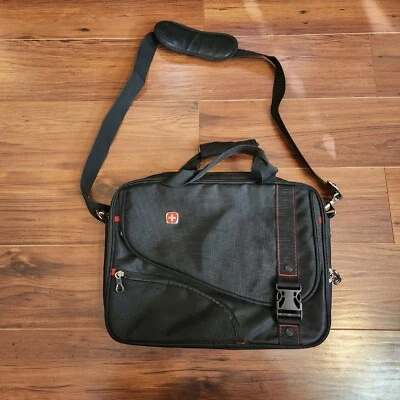Swiss Gear Messenger Laptop Computer Bag16" w/ Shoulder Strap  — 第 1/4 张图片