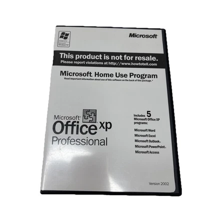 Microsoft Office XP Professional Suite, Version 2002 CD / Product Key Included - Image 1 of 4
