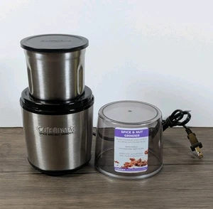 Molinillo eléctrico de especias y tuercas Cuisinart SG-10 ligeramente usado excelente estado - Imagen 1 de 7