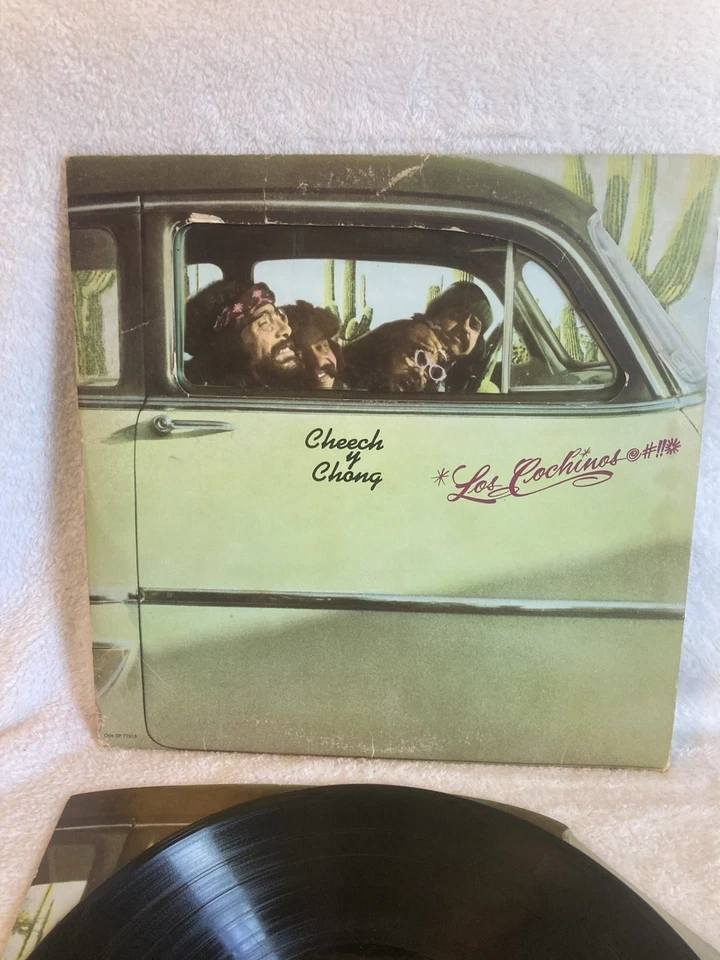 Cheech and Chong Los Cochinos Vinyl Record Album LP SP 77019 (1973 Ode Record - Image 1 of 4