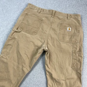 Carhartt Pants Mens 40x32 Carpenter Relaxed Dungaree Straight Twill Workwear * - Picture 1 of 19