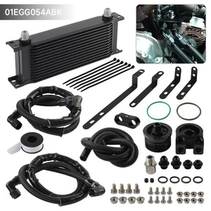AN8 14 Row Oil Cooler Kit All Models For VW VAG EA888 Golf MK7 2.0T Gen3 Engine - Picture 1 of 11