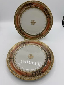 Vintage Hand painted NIPPON Handpainted Dessert Plates (2) - Picture 1 of 6