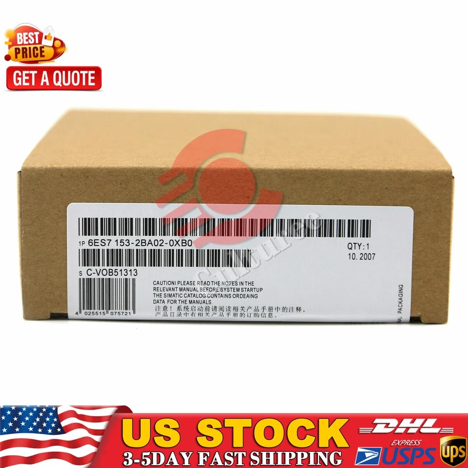 1PC Siemens 6ES7153-2BA02-0XB0 6ES7 153-2BA02-0XB0 Expedited