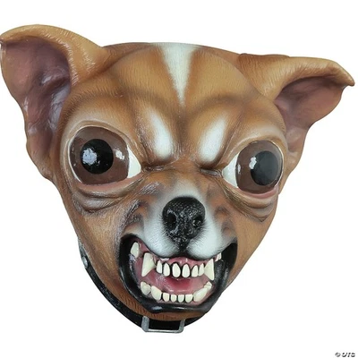 Adults Chihuahua Mask - Halloween Mask Costume Accessory Party Cosplay - Image 1 of 4