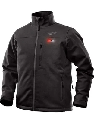 Milwaukee M12 100B-213X Heated Toughshell Jacket Size 3X - Black - Image 1 of 3