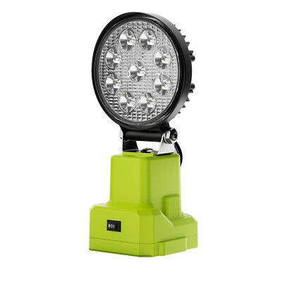 Cordless 27W LED Work Light Flashlight For Ryobi 18V One Plus Li-ion Battery - Image 1 of 4