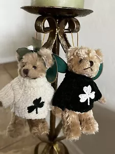 Bearington Bears LUCKY & CLOVER #3639 St. Patrick’s Day🐻ORN 4,5” Neu mit Etikett 🍀 - Bild 1 von 20