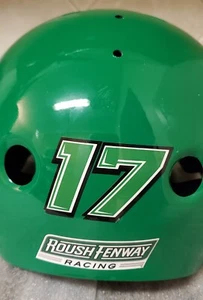 Chris Buescher #17 Castrol Ford Roush Fenway Racing Race Pit Crew Helmet NASCAR - Picture 1 of 13