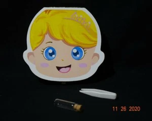 PAMBO Baby Tooth Fairy Keepsake Wood Baby Girl keepsake storage Memory box  A&B - Picture 1 of 7