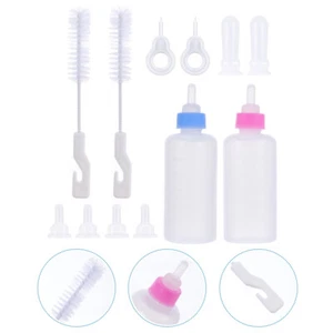 12 Pcs Flaschenset Für Katzennahrung Fläschchen Haustiere Babyflaschen Füttern