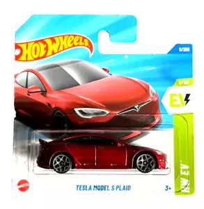 HOT WHEELS TESLA MODEL S PLAID - 2025 - NEW/SEALED - HW EV - Picture 1 of 2