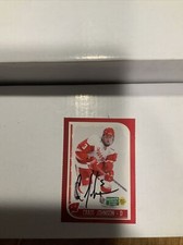 2008-09 Craig Johnson  Autographed Wisconsin Badgers Hockey Card NCAA #06