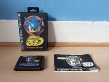 Sonic 3D Flickies' Island Complete Mega Drive Good Con