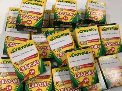 Crayola Crayons - BULK - 24 Pc Packs - 24 Colors Available to Choose From - - Image 1 of 2