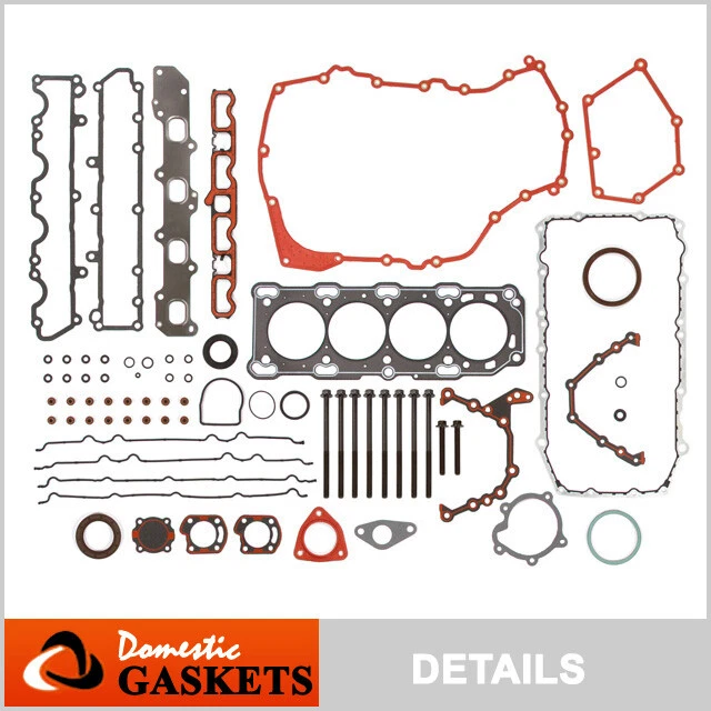 Juego de pernos de junta completa para 99-02 Oldsmobile Alero Pontiac Grand AM 2,4 L DOHC Foto 1 de 4