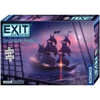 EXIT - El Juego + Puzzle - El Oro De Los Piratas - Alemán - Imagen 1 de 4